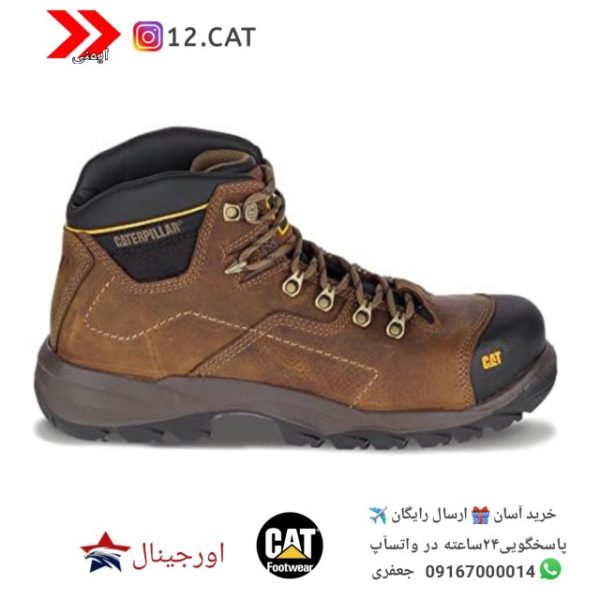 نیم بوت ایمنی کاترپیلار مردانه اورجینال s63